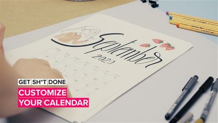 Get Sh*t Done: New year, new calendar, a more organized you
