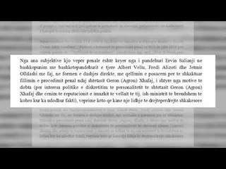 Ora News - Zbardhet vendimi: Salianji bëri kallëzim të rremë për interesat e PD-së"