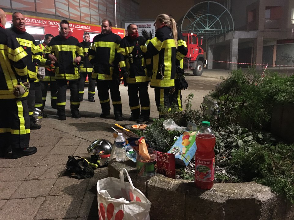 Le réveillon des pompiers de Besançon