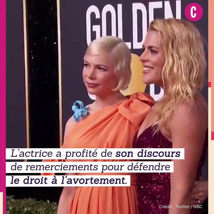 Le discours de Michelle Williams aux Golden Globes pour le droit à l'avortement