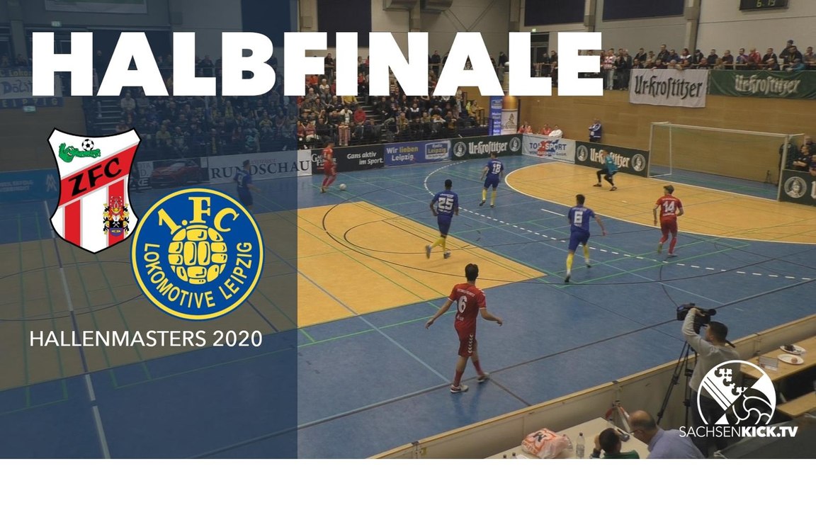 Meuselwitz schlägt Lok | ZFC Meuselwitz – 1. FC Lokomotive Leipzig (Halbfinale Hallenmasters 2020)