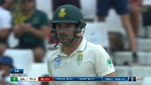 England find breakthrough with Elgar wicket