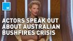 Celebrities use Golden Globes stage to speak out about the Australian bushfires crisis