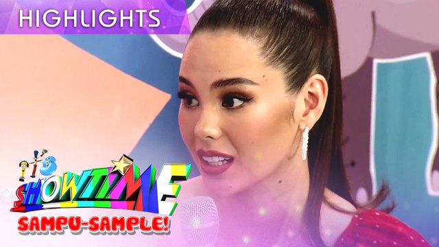 Catriona shares about her mother's cravings when she was pregnant with her|It's Showtime Mini Miss U