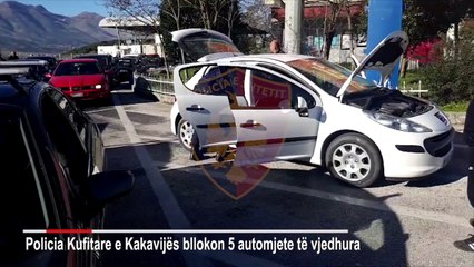 BMW X5, Benz dhe Opel, bllokohen në Kakavijë 5 makina të vjedhura në Gjermani dhe Greqi