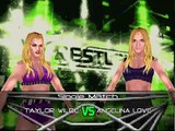 TNA Cross The Line Mod Matches Taylor Wilde vs Angelina Love