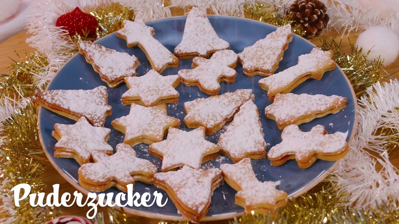 Buttergebäck für Weihnachten