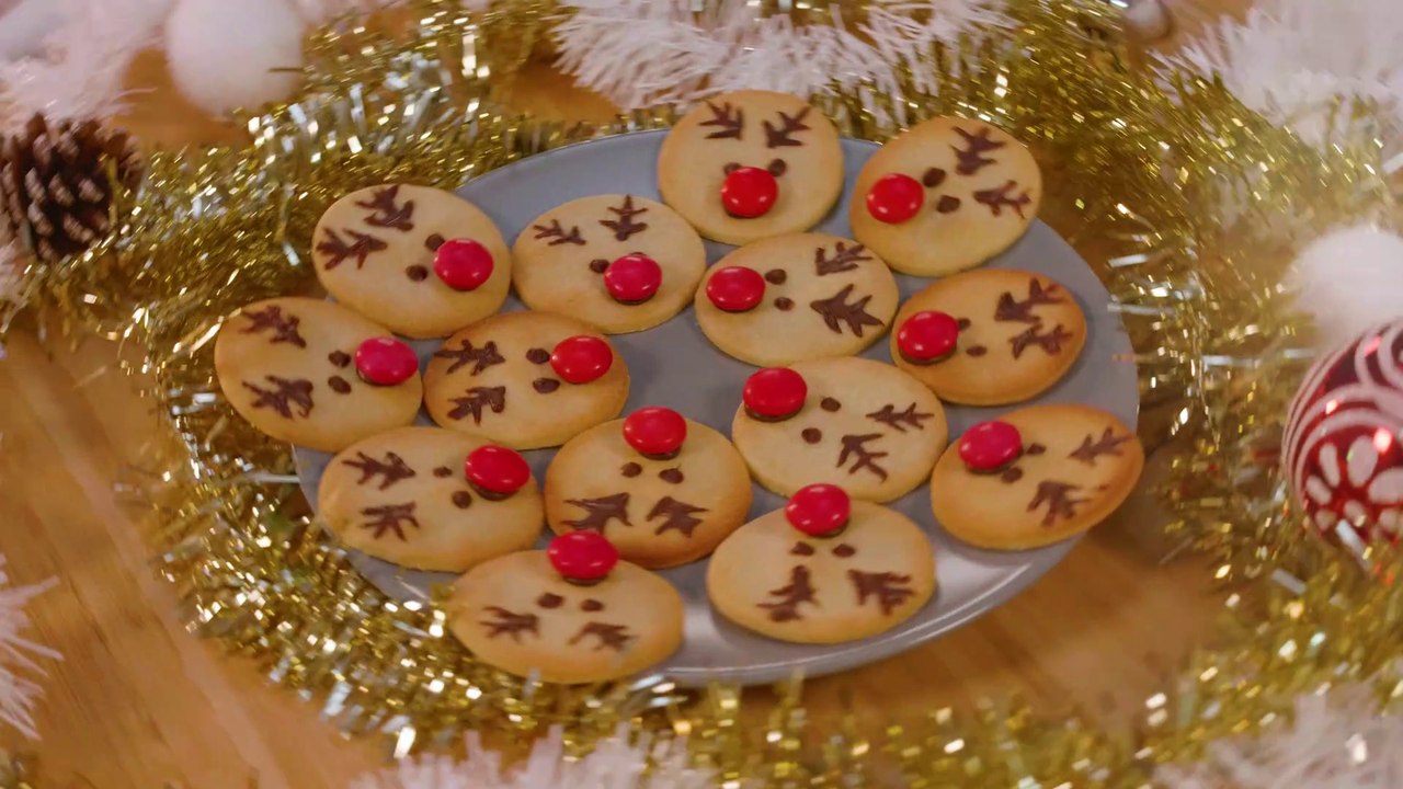 Rudolphes sablés au chocolat