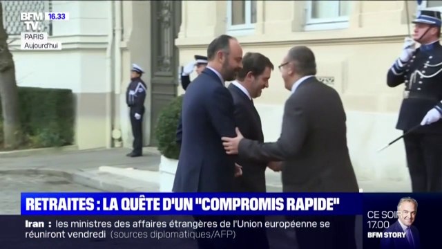 Retraites: le gouvernement en quête d'un compromis rapide