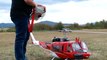 STUNNING RC BELL-205 UH-1D SCALE MODEL TURBINE HELICOPTER FLIGHT DEMONSTRATION