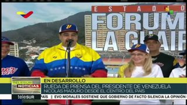 teleSUR Noticias: Rueda de prensa del Presidente Nicolás Maduro