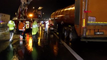 Tem'de meydana gelen kaza yol trafiğe açıldı