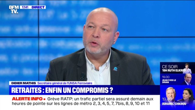 Réforme des retraites: l'Unsa ferroviaire met fin à sa trêve dans la grève SNCF