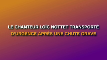 Le chanteur Loïc Nottet transporté aux urgences après une terrible chute
