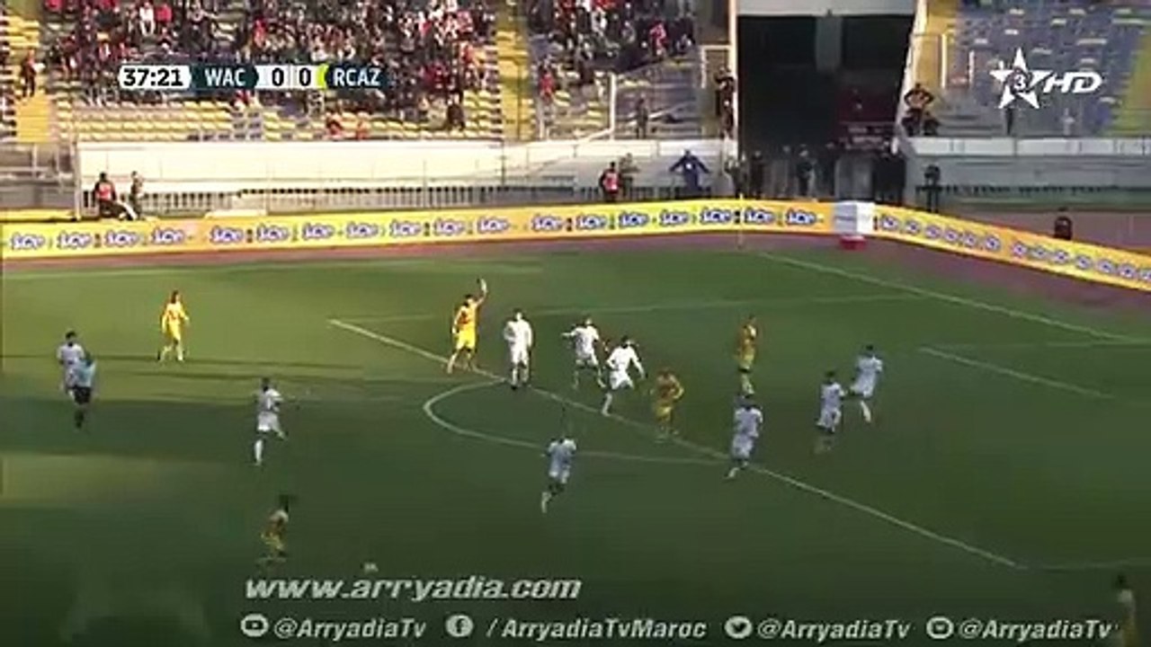 الوداد الرياضي 0-1 نهضة أتلتيك الزمامرة هدف دجاميلو أتشاباو في الدقيقة 38. #البطولة_الإحترافية|