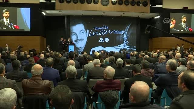 Mehmet Akif İnan Ödülleri töreni - TBMM Başkanı Mustafa Şentop(1)