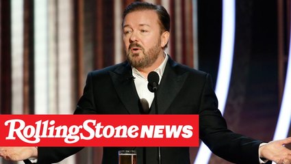 Ricky Gervais Blasts Hollywood in Hilarious Golden Globes Monologue | RS News 1/6/20