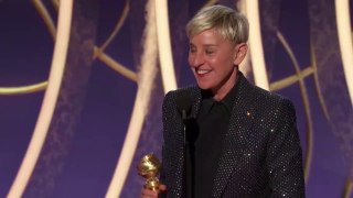 Golden Globes 2020-Ellen DeGeneres Honored Achievement in Television