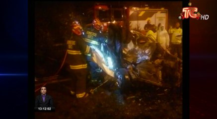 Velatorio de militares que murieron trágicamente en accidente de tránsito en Quito