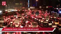 İstanbul’da trafik yoğunluğu yüzde 80’e ulaştı!