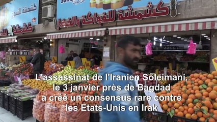 Des Irakiens réagissent à la menace de Trump d'imposer des sanctions