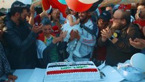 عيد ميلاد بمذاق خاص للطفلة رقية في ساحة التحرير
