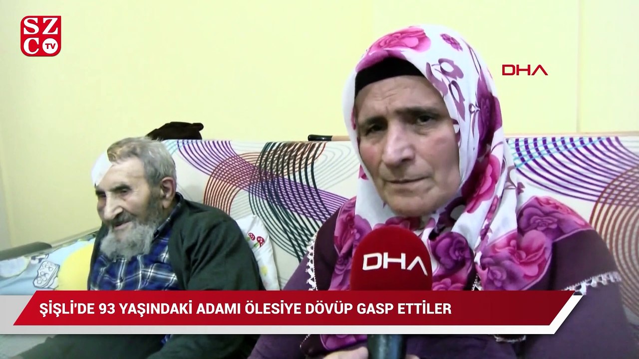 Dehşet! 93 yaşındaki adamı öldüresiye dövüp gasp ettiler