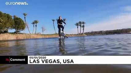 Faire du vélo sur l'eau, c'est possible !