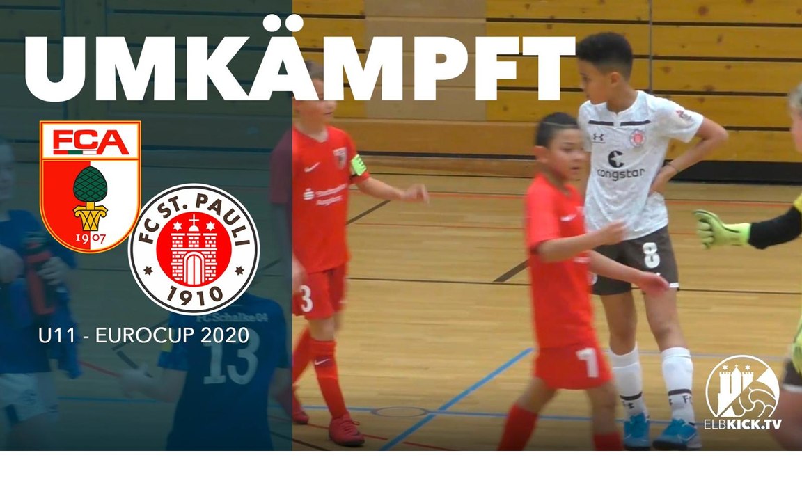 Viele Chancen, wenig Tore | FC Augsburg U11 - FC St. Pauli U11 (34. internationaler Eurocup 2020)