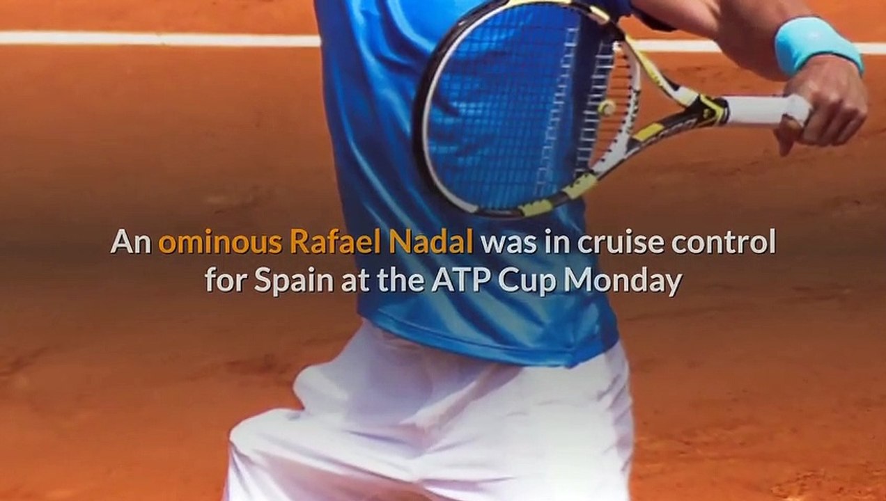 Nadal flawless as Djokovic braves brutal conditions at ATP Cup