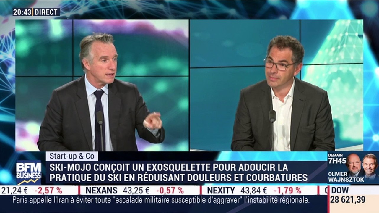 Start up & co: Ski-Mojo conçoit un exosquelette pour adoucir la pratique du ski en réduisant douleurs et courbatures - 06/01