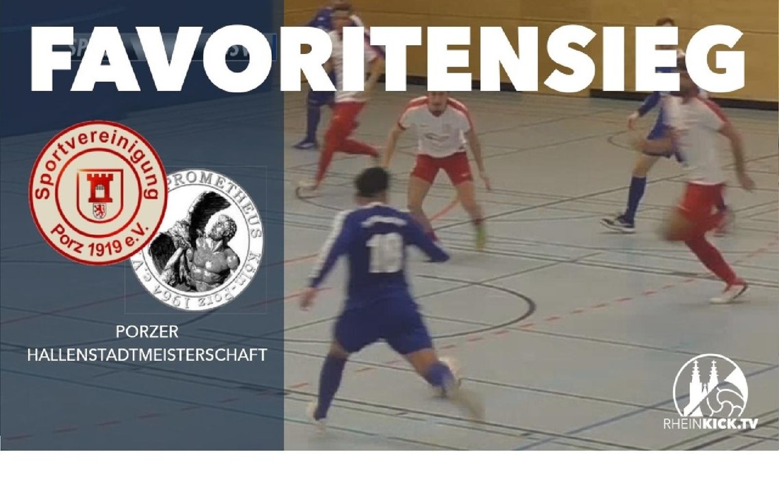 Primus erreicht Endspiel | SpVg Porz – GSV Prometheus (Porzer Hallenstadtmeisterschaft)
