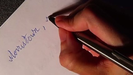 ASMR HANDWRITING, WRITING A LETTER