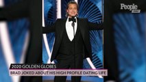 Jennifer Aniston Laughs at Brad Pitt's Golden Globes Joke About His Dating Life