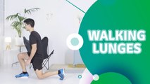 Walking lunges - Fit People