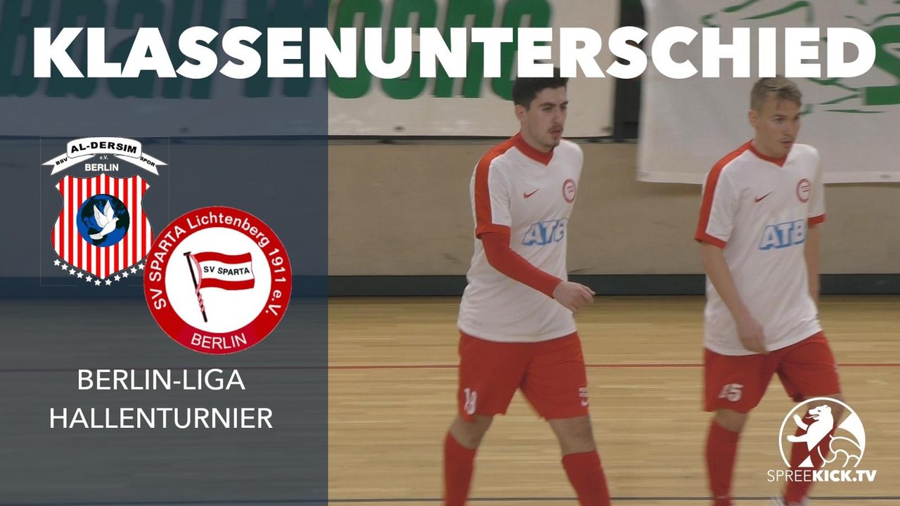 Sparta gnadenlos ins Finale | BSV Al-Dersimspor - SV Sparta Lichtenberg (Halbfinale, Berlin-Liga Hallenturnier)