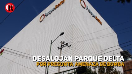 Desalojan Parque Delta por presunta  amenaza de bomba
