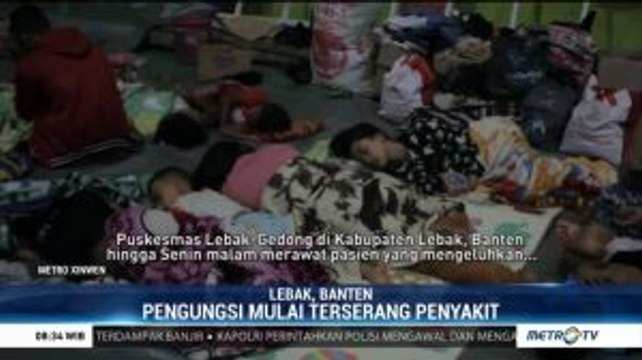 Pengungsi Korban Banjir Lebak Butuh Bantuan Medis