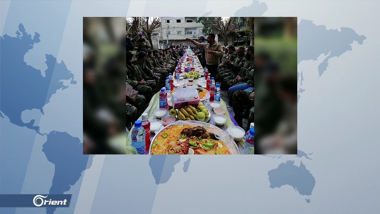 الميليشيات الطائفية تقيم موائد ضخمة بـ"عزاء سليماني" بالسيدة زينب