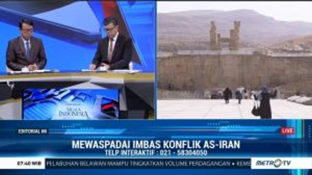 Bedah Editorial MI: Mewaspadai Imbas Konflik AS-Iran