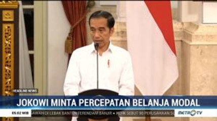 Jokowi: Awal Tahun, Percepat Belanja Modal