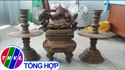 Khởi tố đối tượng đột nhập nhà dân trộm bộ lư đồng cổ