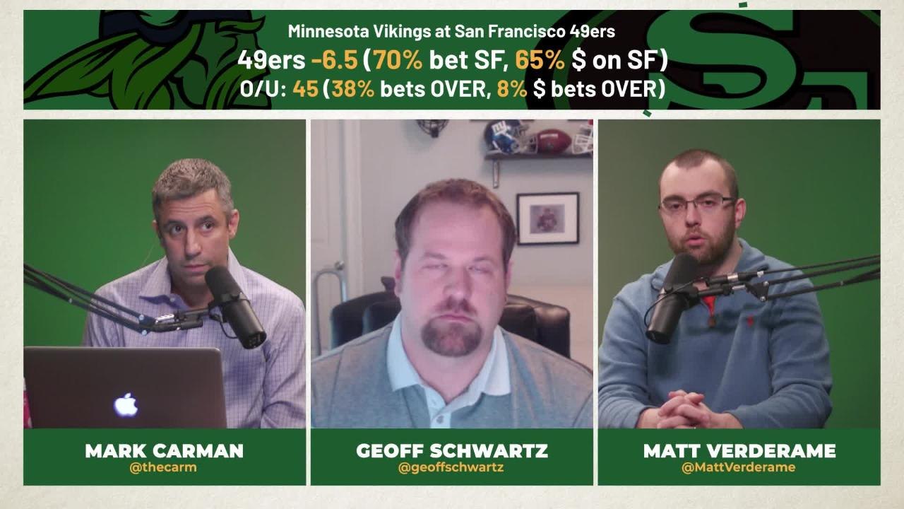 Place Your Bets: Vikings v 49ers