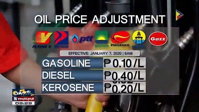Dagdag-bawas sa presyo ng produktong petrolyo, epektibo ngayong araw