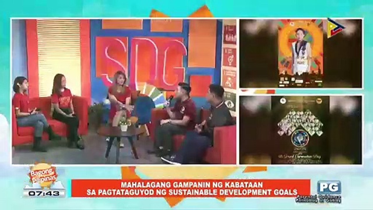 SUSTAINABLE DEVELOPMENT GOALS TAMBAYAN: Mahalag...