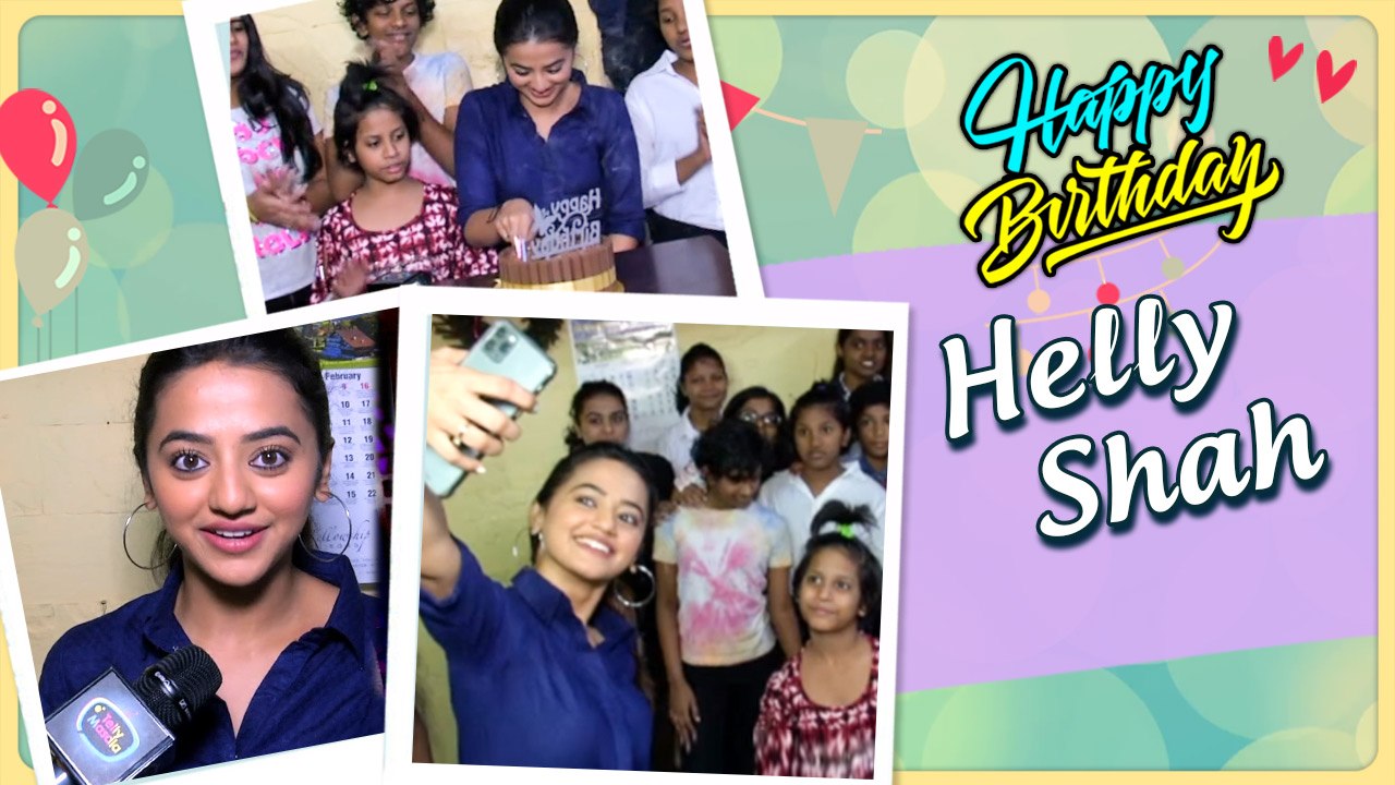 Helly Shah GRAND Birthday Celebrations With Orphanage Kids | EXCLUSIVE