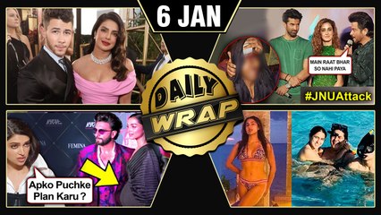 Deepika's ANGRY Reaction, Sara's Sea Diving, Priyanka & Nick At Golden Globe Awards | Top 10 News
