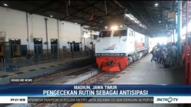 Empat Titik Rawan Longsor Terdeteksi di Jalur Kereta Daop 7 Madiun