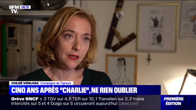 Cinq ans après l'attentat de Charlie Hebdo, la compagne de Tignous sort un livre intitulé Si tu meurs, je te tue