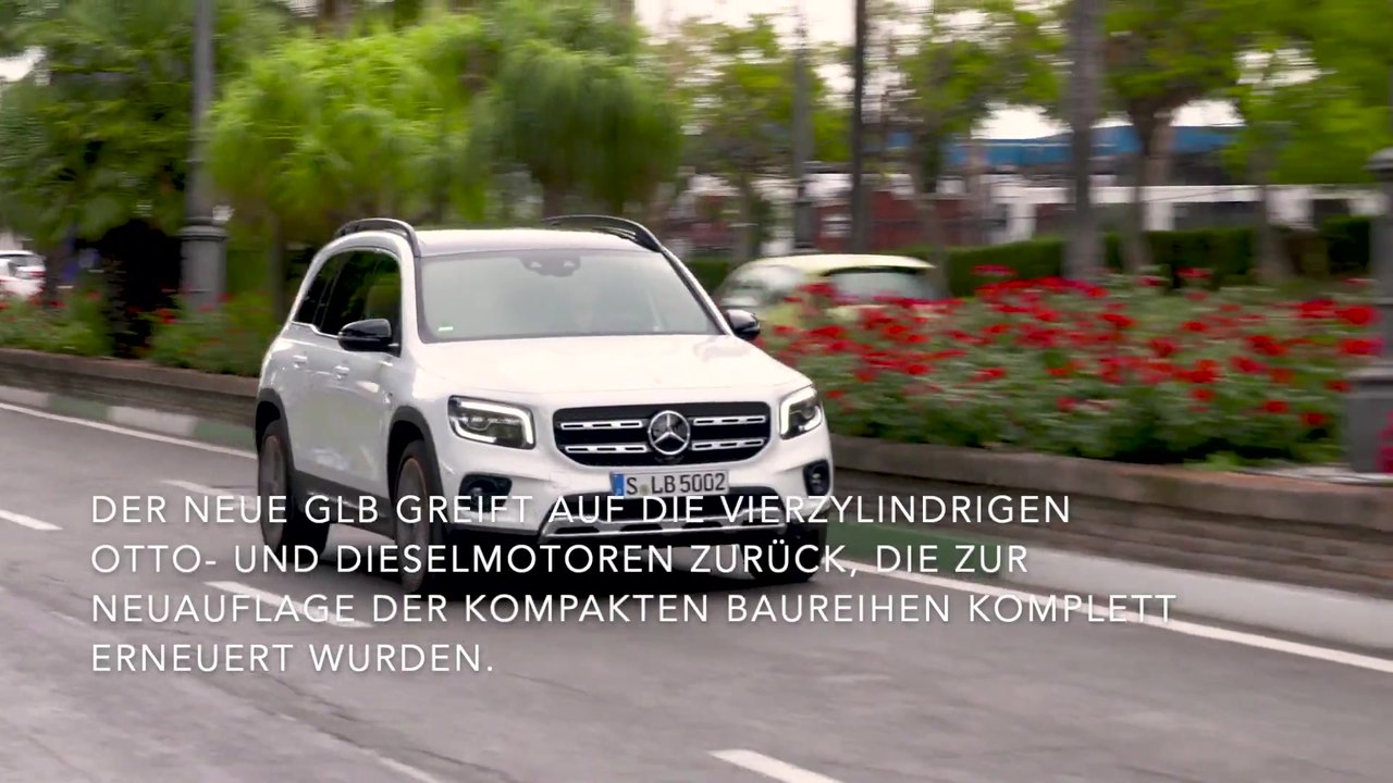 Der neue Mercedes-Benz GLB - Kraftvoll und effizient - die Motoren